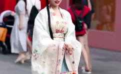 中石化汉服小姐姐多吗,传统与现代的完美融合