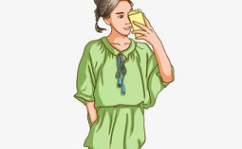动画素材小姐姐头像,小姐姐头像的时尚演绎