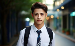 写真校园男,活力四溢的男生风采